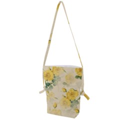 Flowers-104 Folding Shoulder Bag by nateshop