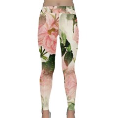 Flowers-105 Classic Yoga Leggings by nateshop