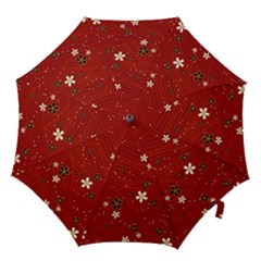 Flowers-106 Hook Handle Umbrellas (large) by nateshop