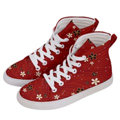 Flowers-106 Men s Hi-top Skate Sneakers by nateshop