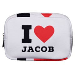 I Love Jacob Make Up Pouch (small) by ilovewhateva