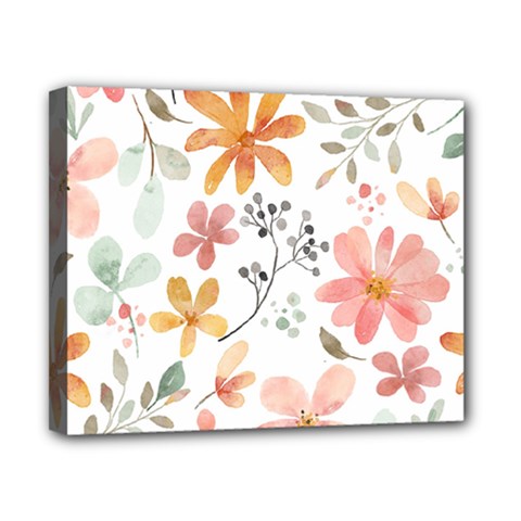 Flowers-107 Canvas 10  X 8  (stretched) by nateshop