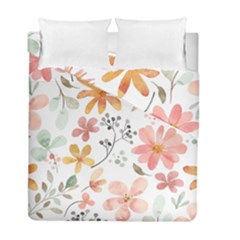 Flowers-107 Duvet Cover Double Side (full/ Double Size) by nateshop