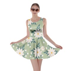 Flowers-108 Skater Dress