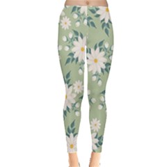 Flowers-108 Leggings 