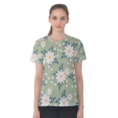 Flowers-108 Women s Cotton Tee