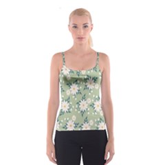 Flowers-108 Spaghetti Strap Top