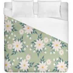 Flowers-108 Duvet Cover (king Size)