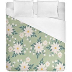 Flowers-108 Duvet Cover (California King Size)