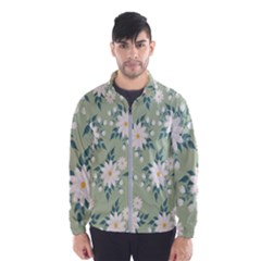 Flowers-108 Men s Windbreaker