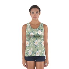 Flowers-108 Sport Tank Top 