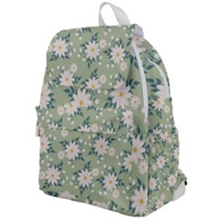 Flowers-108 Top Flap Backpack