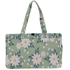 Flowers-108 Canvas Work Bag