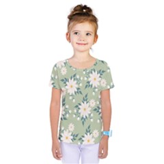 Flowers-108 Kids  One Piece Tee