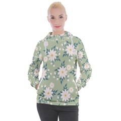 Flowers-108 Women s Hooded Pullover