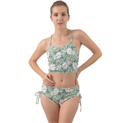 Flowers-108 Mini Tank Bikini Set