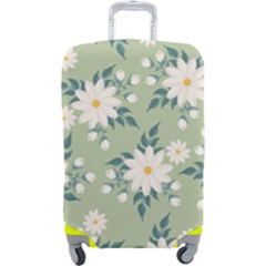 Flowers-108 Luggage Cover (Large)