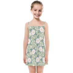 Flowers-108 Kids  Summer Sun Dress