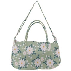 Flowers-108 Removal Strap Handbag