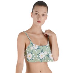 Flowers-108 Layered Top Bikini Top 