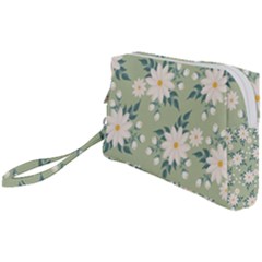 Flowers-108 Wristlet Pouch Bag (small) by nateshop