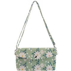 Flowers-108 Removable Strap Clutch Bag