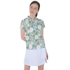 Flowers-108 Women s Polo Tee