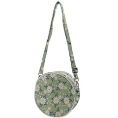 Flowers-108 Crossbody Circle Bag