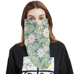 Flowers-108 Face Covering Bandana (Triangle)