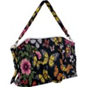 Flowers-109 Canvas Crossbody Bag View1