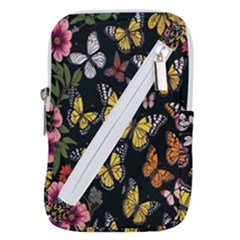 Flowers-109 Belt Pouch Bag (large) by nateshop