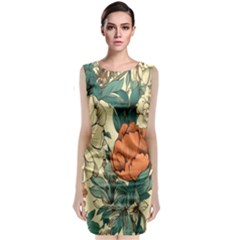 Generated Classic Sleeveless Midi Dress by nateshop