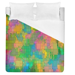 Pixel-79 Duvet Cover (queen Size) by nateshop