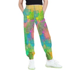 Pixel-79 Kids  Elastic Waist Pants by nateshop