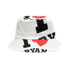 I Love Ryan Inside Out Bucket Hat by ilovewhateva