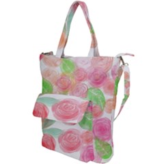 Roses-50 Shoulder Tote Bag by nateshop