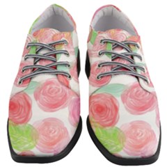 Roses-50 Women Heeled Oxford Shoes
