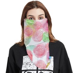 Roses-50 Face Covering Bandana (triangle)