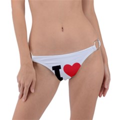 I Love Jeffrey Ring Detail Bikini Bottoms by ilovewhateva