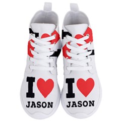 I Love Jason Women s Lightweight High Top Sneakers by ilovewhateva