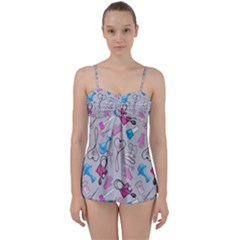 Medicine Babydoll Tankini Set by SychEva