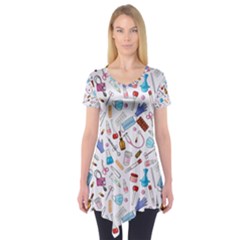 Medical Short Sleeve Tunic  by SychEva