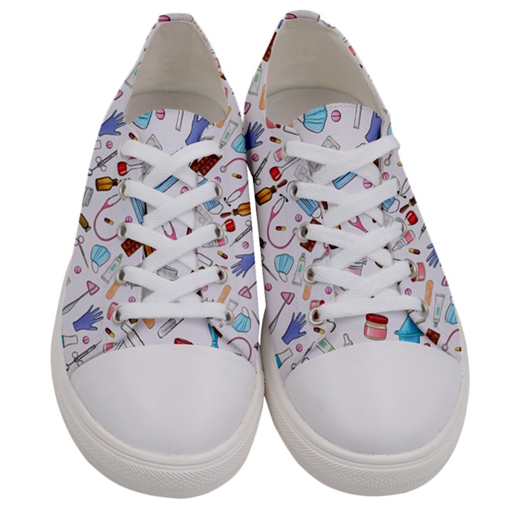 Medical Women s Low Top Canvas Sneakers