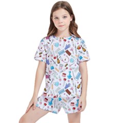 Medical Kids  Tee And Sports Shorts Set by SychEva