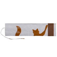 Animal Cat Pet Feline Mammal Roll Up Canvas Pencil Holder (l) by Semog4