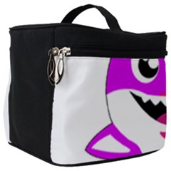 Purple Shark Fish Make Up Travel Bag (big) by Semog4