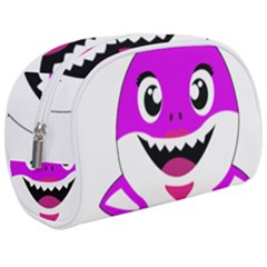 Purple Shark Fish Make Up Case (medium) by Semog4