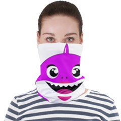 Purple Shark Fish Face Seamless Bandana (adult) by Semog4