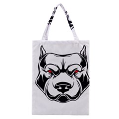 Dog Animal Mammal Bulldog Pet Classic Tote Bag by Semog4
