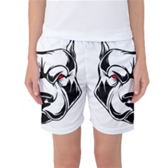 Dog Animal Mammal Bulldog Pet Women s Basketball Shorts by Semog4